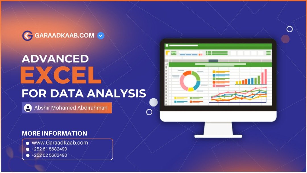 Excel For Data Analysis